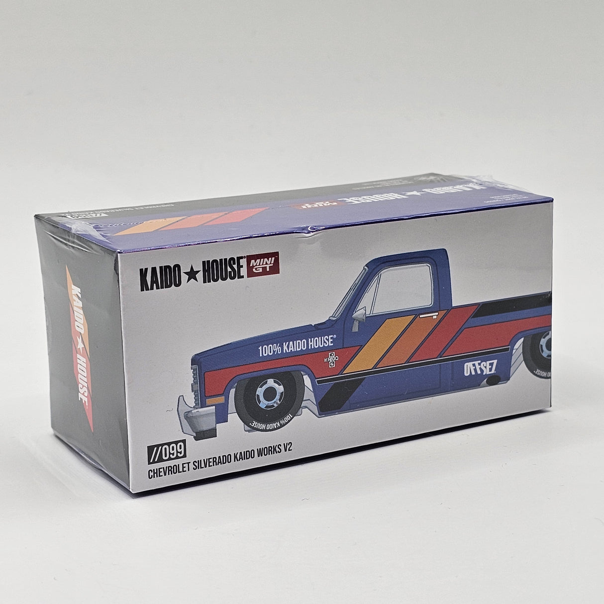 Mini GT x Kaido House Chevrolet Silverado KAIDO Works V2 1/64 Scale