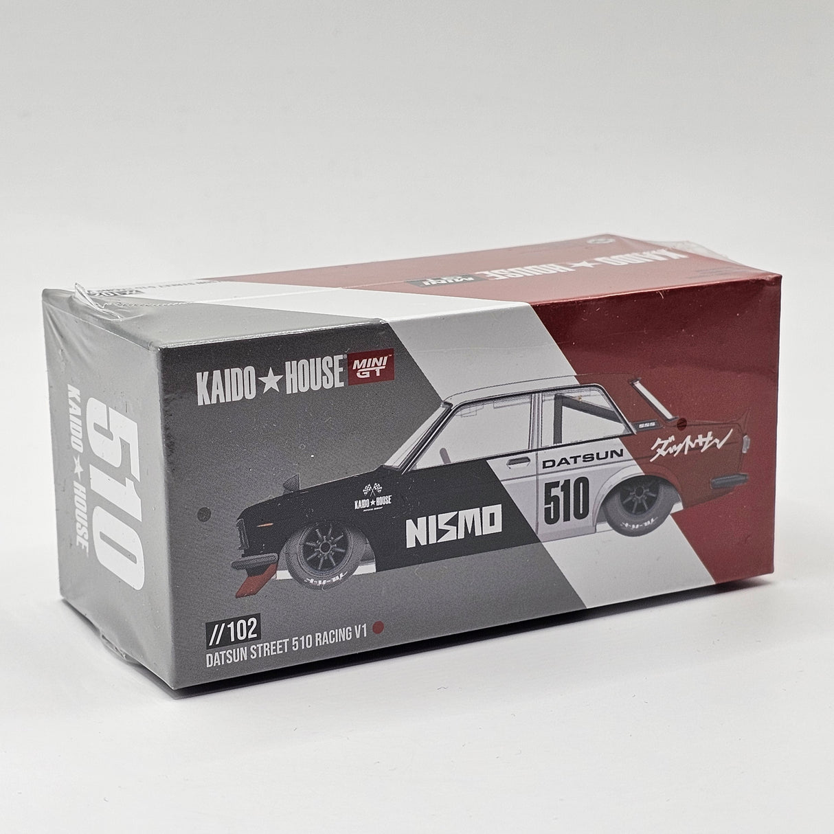 Mini GT x Kaido House Datsun Street 510 Racing Kaido V1 1/64 Scale