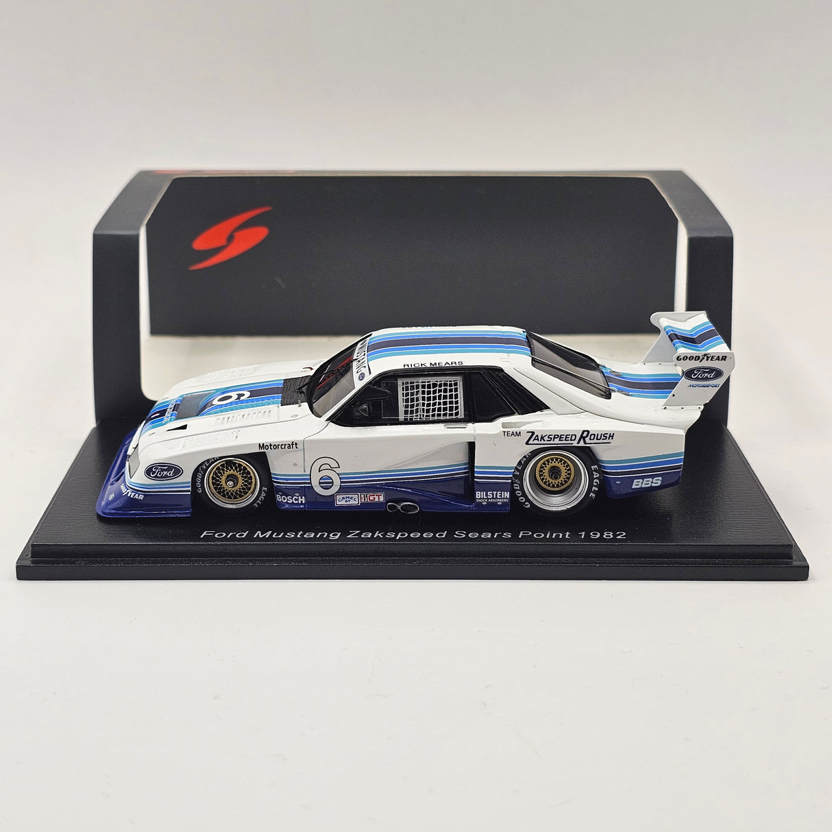 Spark Ford Mustang Zakspeed Roush #6 Sears Point 1982 IMSA GT 1/43 Scale S2630
