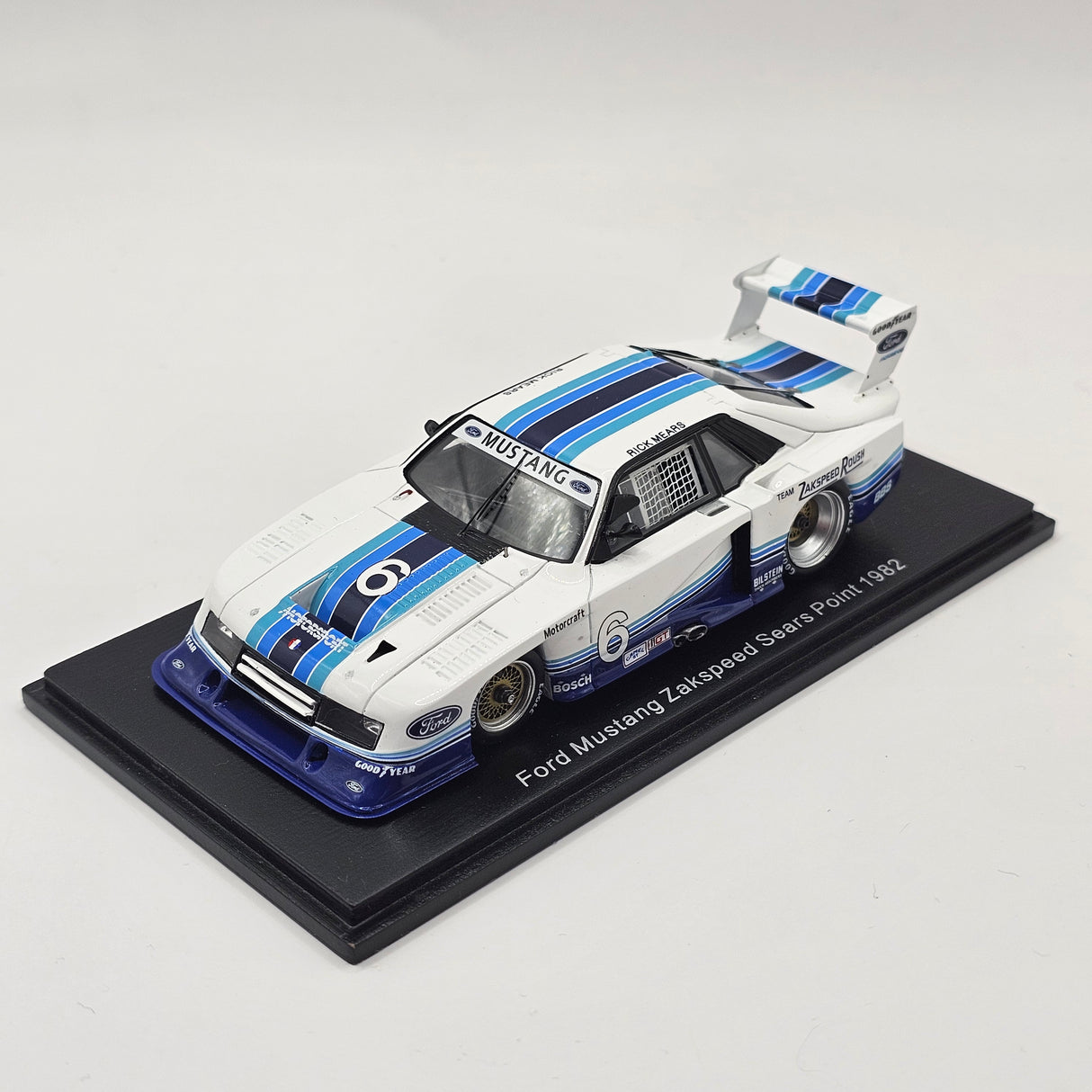 Spark Ford Mustang Zakspeed Roush #6 Sears Point 1982 IMSA GT 1/43 Scale S2630
