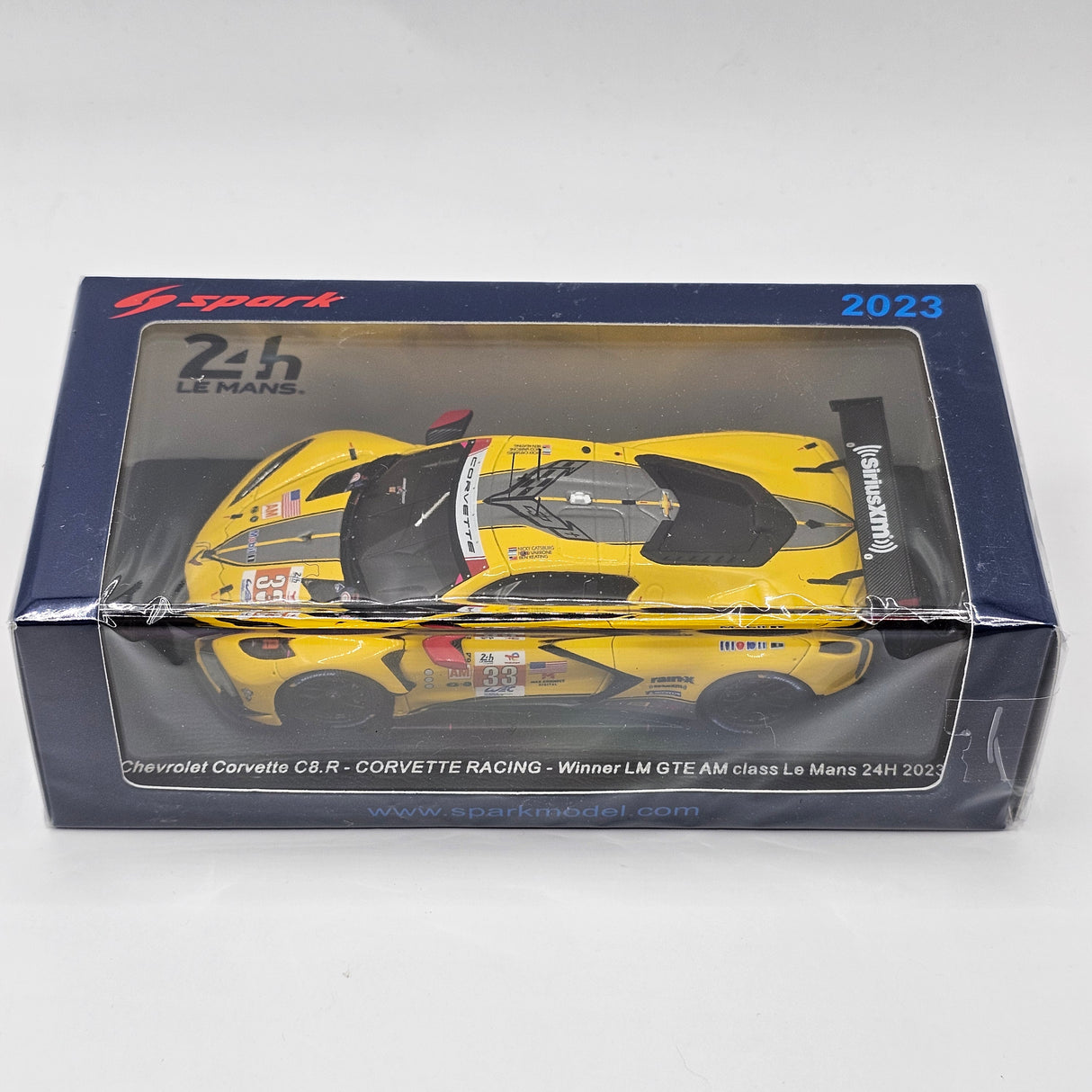 Spark Chevrolet Corvette C8.R #33 Le Mans 2023 LM GTE Winner 1/43 Scale