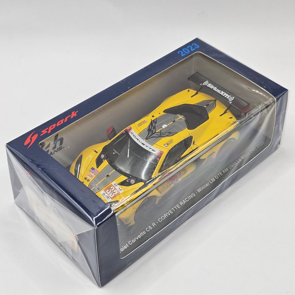 Spark Chevrolet Corvette C8.R #33 Le Mans 2023 LM GTE Winner 1/43 Scale