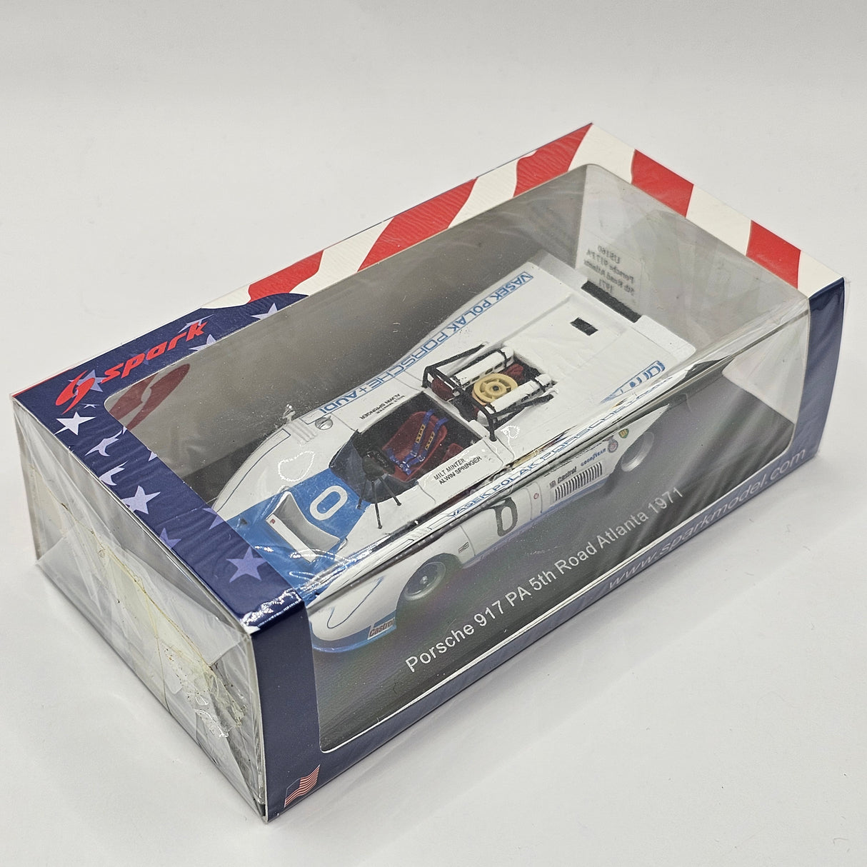 Spark Porsche 917 PA #0 Road Atlanta 1971 Milt Minter Limited Edition 1/43 Scale