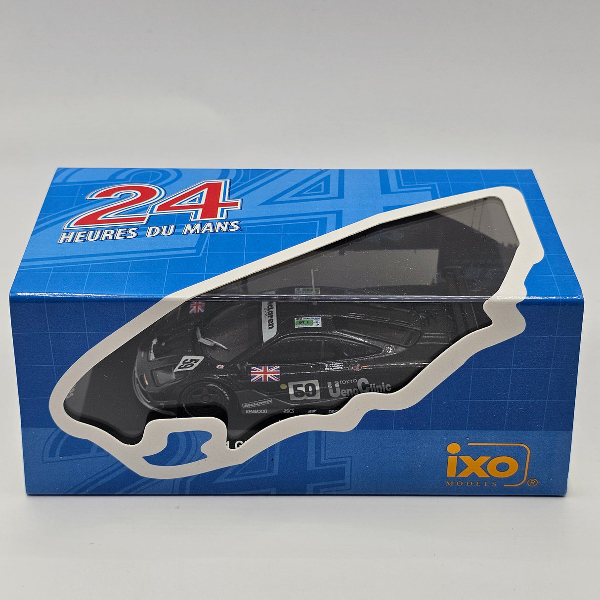 IXO McLaren F1 GTR #59 Kokusai Kaihatsu Racing Le Mans 1995 Winner 1/43 Scale