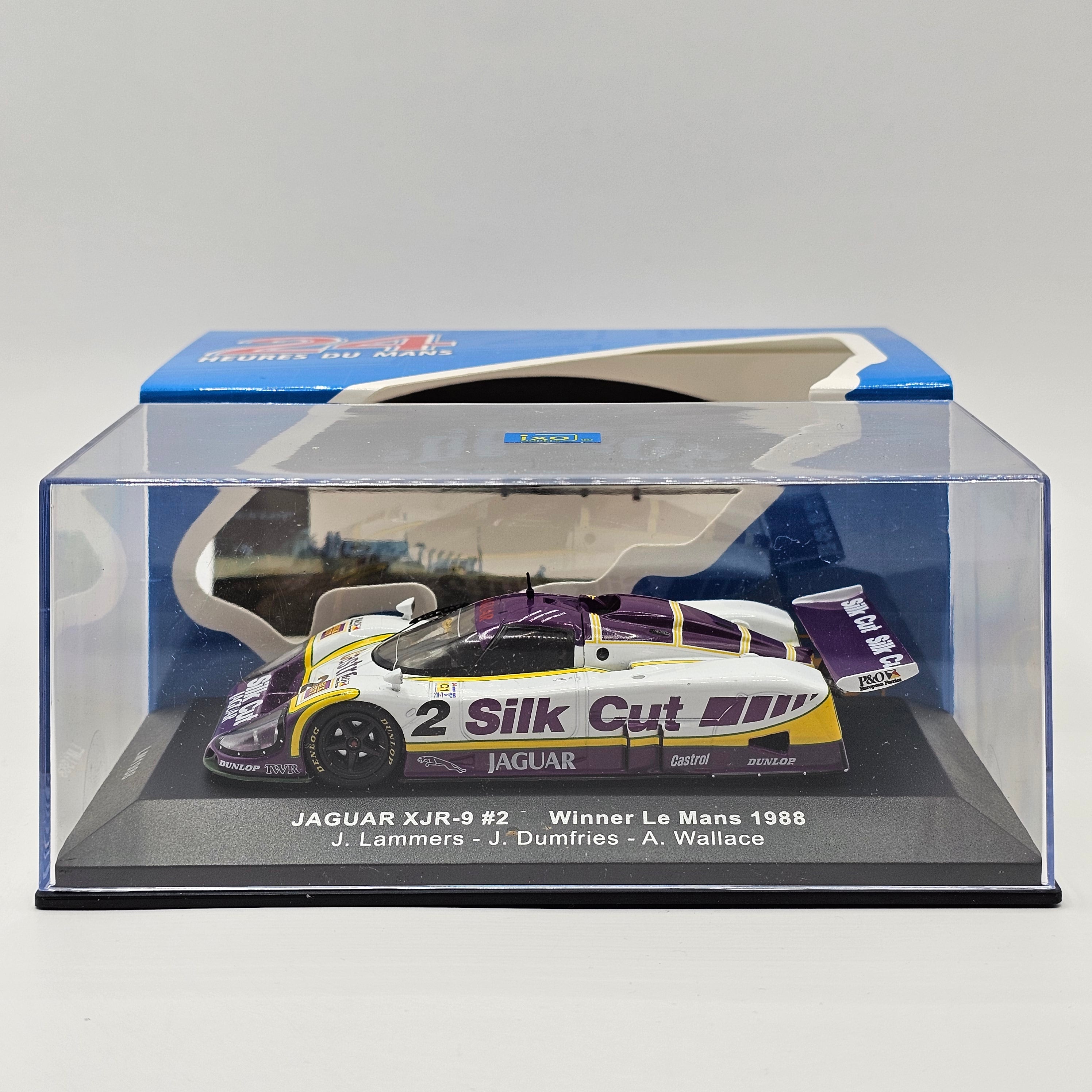 IXO Jaguar XJR-9 #2 Le Mans Winner 1988 1/43 Scale Diecast Model Car