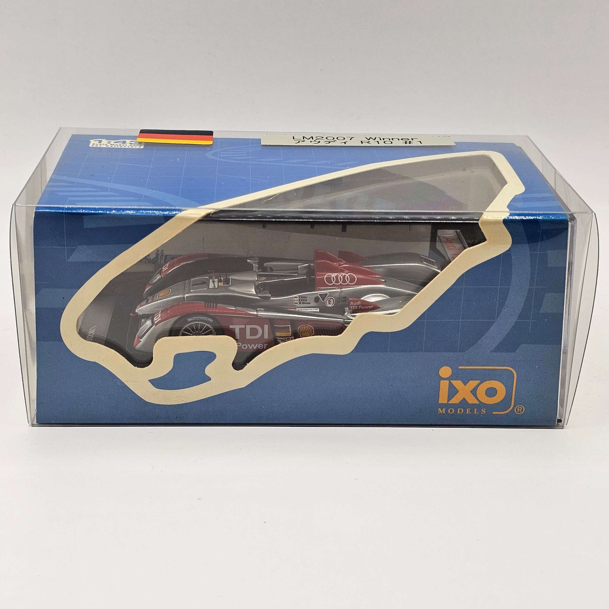 IXO Audi R10 TDI #1 Le Mans Winner 2007 1/43 Scale LM2007