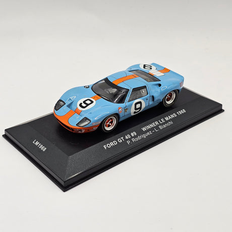 IXO Ford GT40 #9 Gulf Le Mans Winner 1968 1/43 Scale LM1968