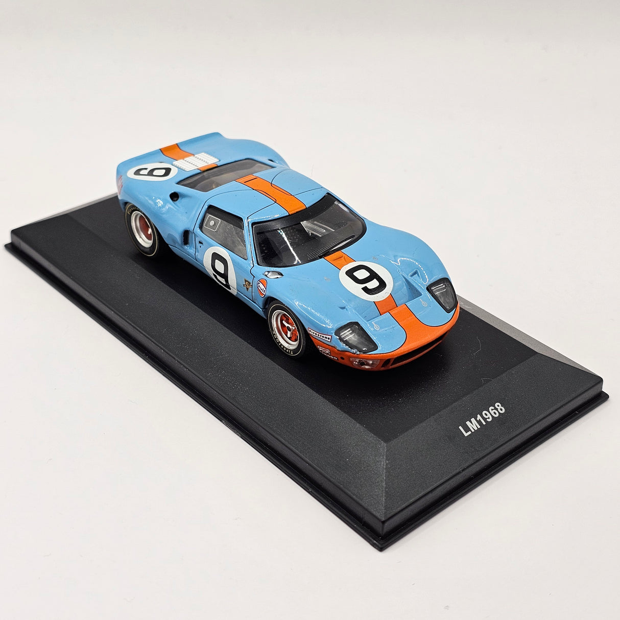 IXO Ford GT40 #9 Gulf Le Mans Winner 1968 1/43 Scale LM1968