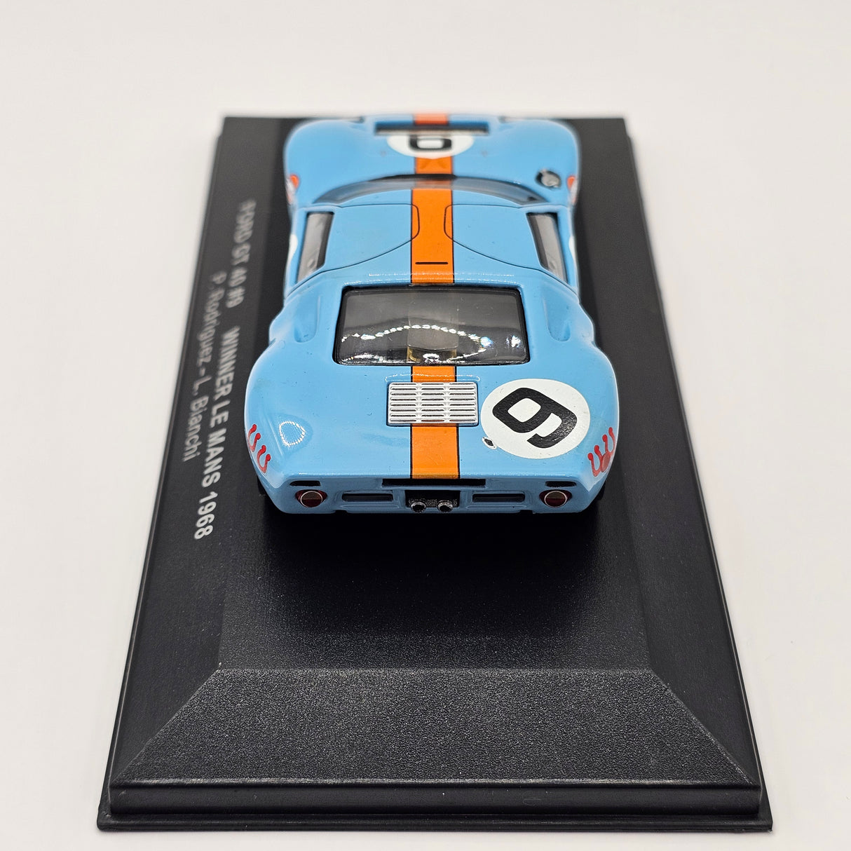 IXO Ford GT40 #9 Gulf Le Mans Winner 1968 1/43 Scale LM1968