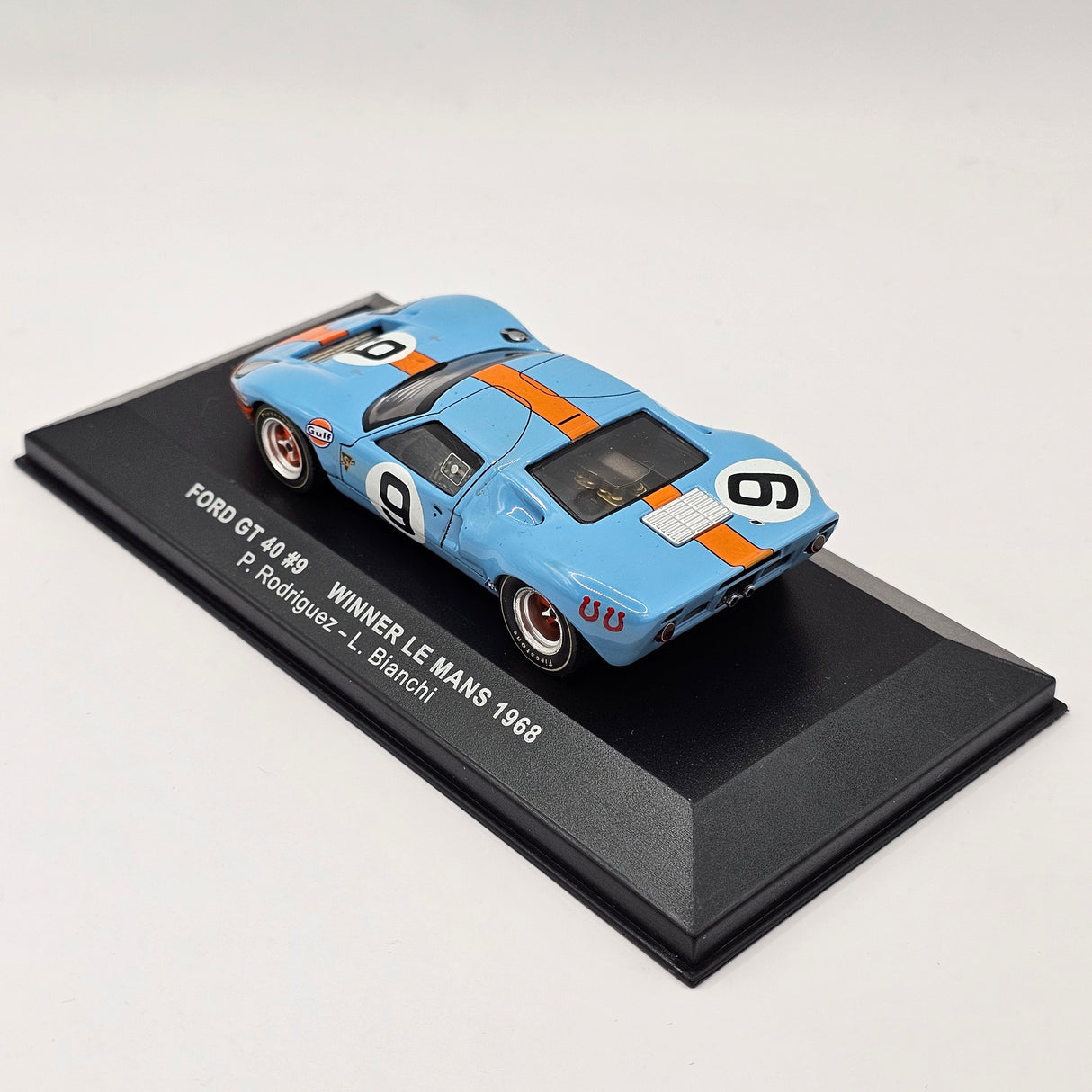IXO Ford GT40 #9 Gulf Le Mans Winner 1968 1/43 Scale LM1968