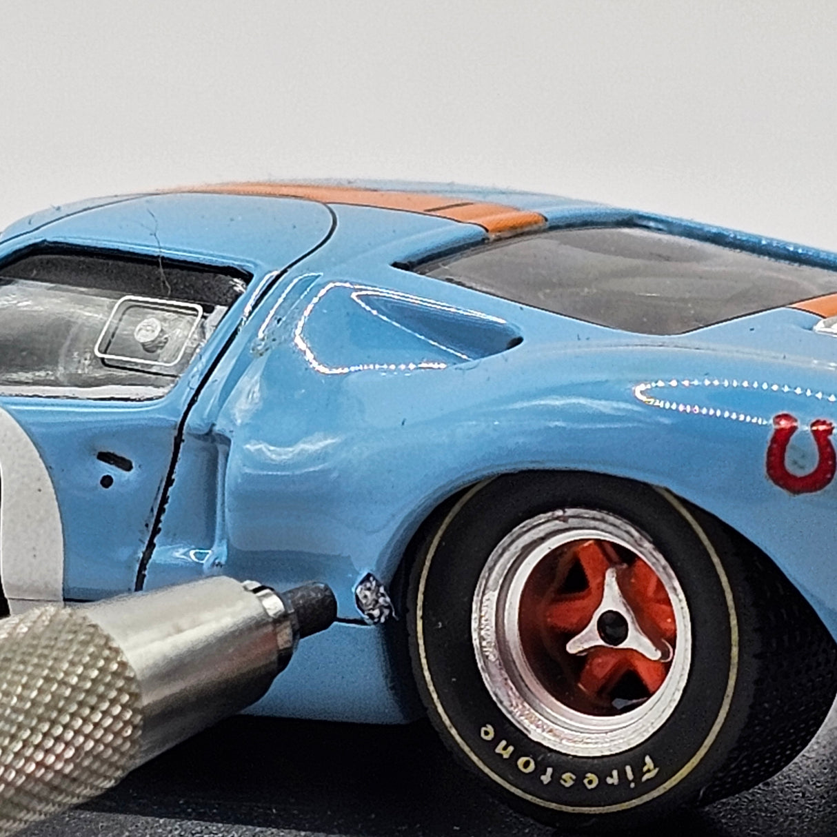 IXO Ford GT40 #9 Gulf Le Mans Winner 1968 1/43 Scale LM1968