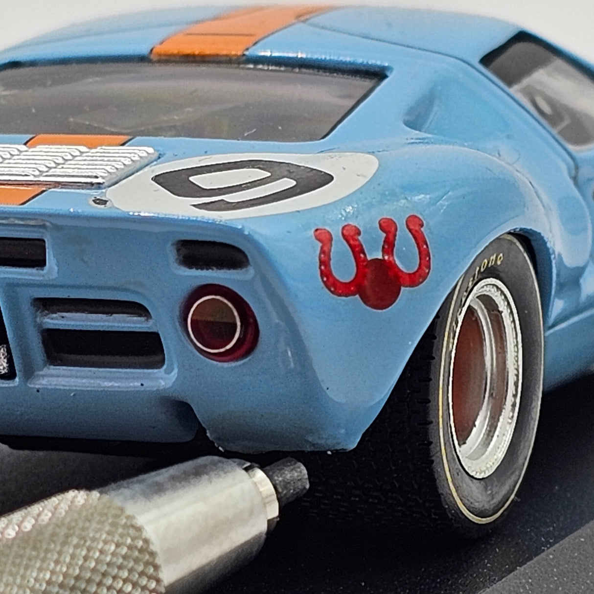 IXO Ford GT40 #9 Gulf Le Mans Winner 1968 1/43 Scale LM1968