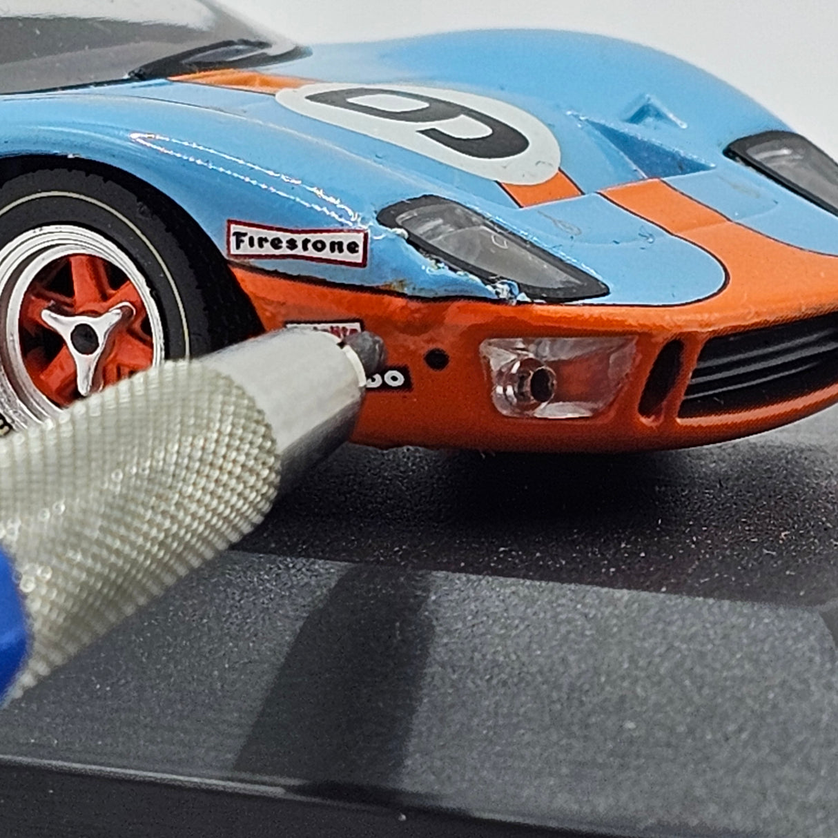 IXO Ford GT40 #9 Gulf Le Mans Winner 1968 1/43 Scale LM1968