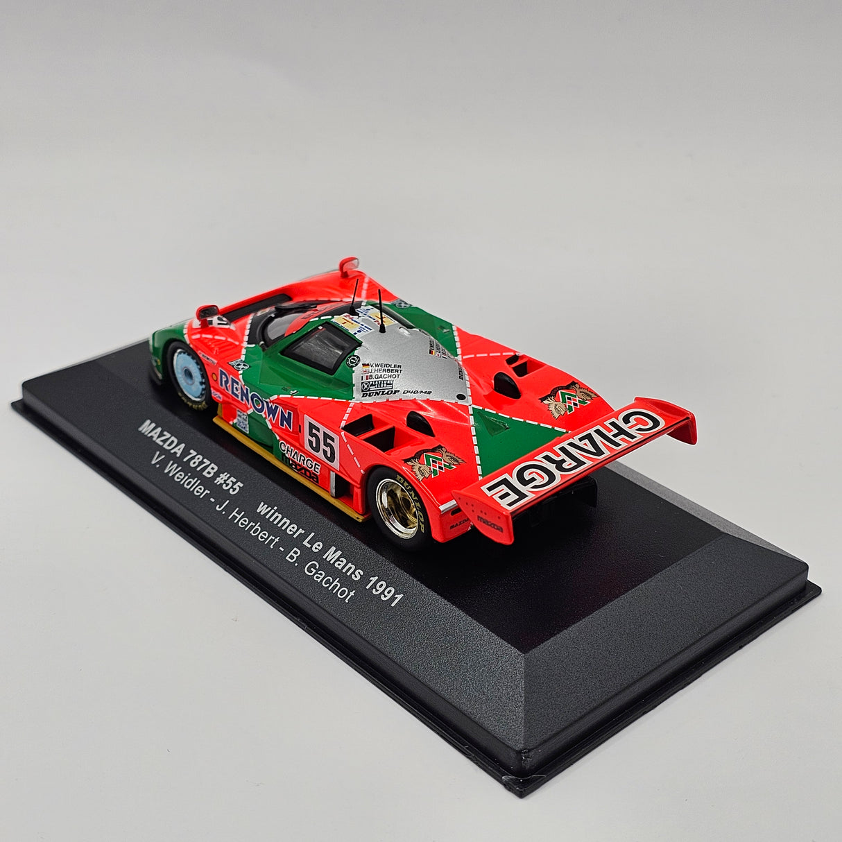 IXO Mazda 787B #55 1991 Le Mans Winner 1/43 Scale