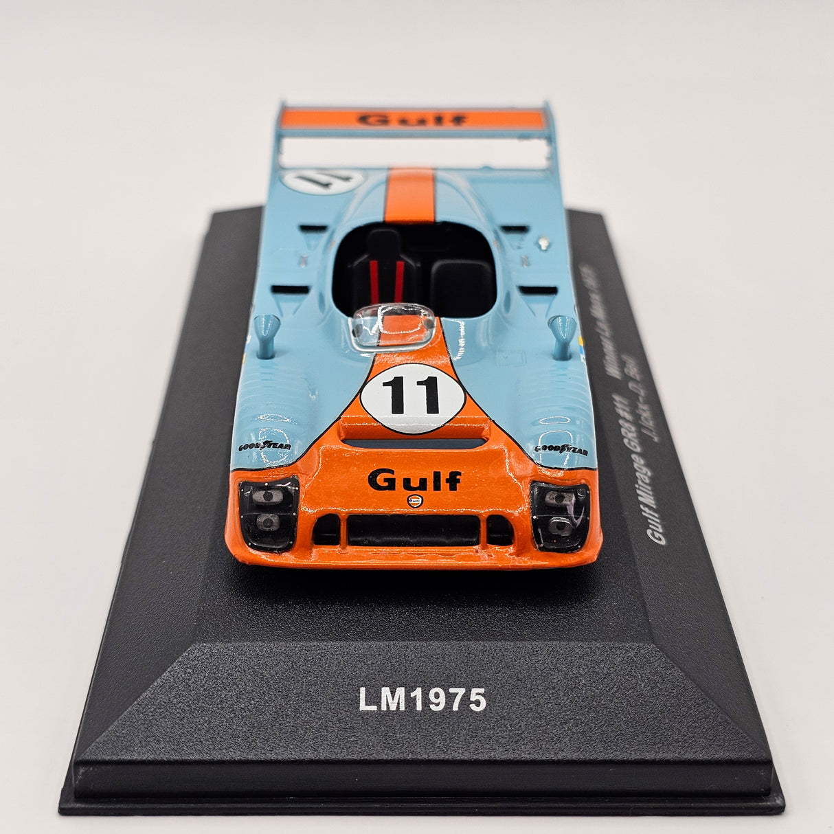 IXO Mirage GR-8 #11 Gulf Le Mans Winner 1975 1/43 Scale LM1975