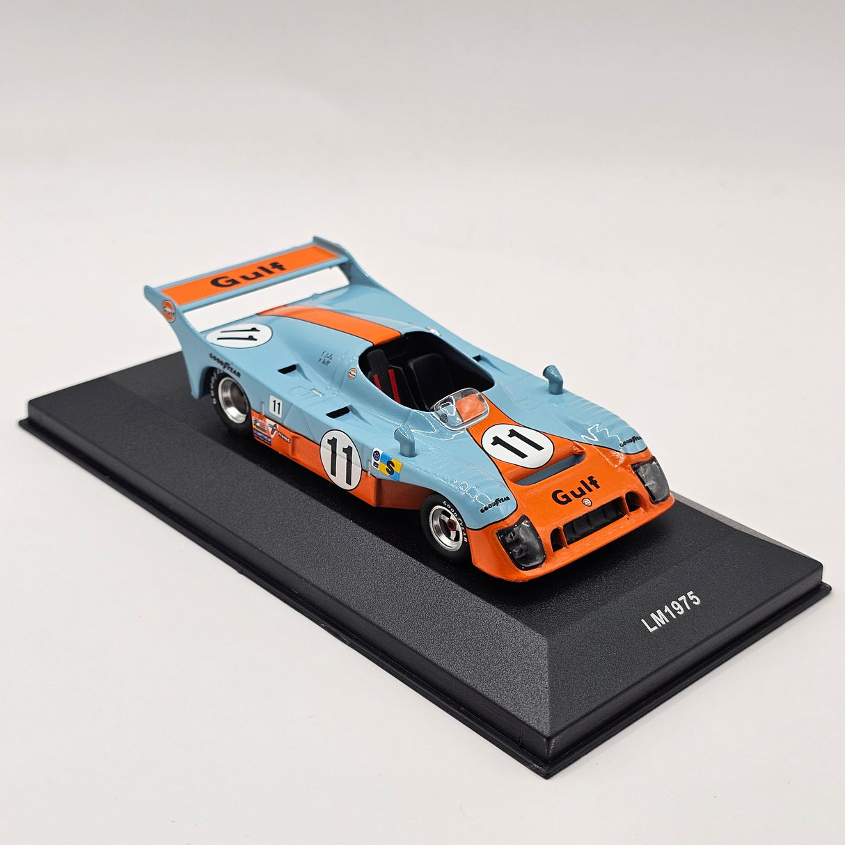 IXO Mirage GR-8 #11 Gulf Le Mans Winner 1975 1/43 Scale LM1975