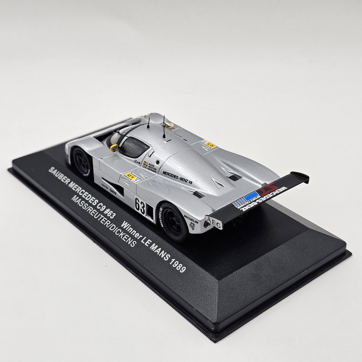 IXO Mercedes Sauber C9 #63 Le Mans Winner 1989 1/43 Scale
