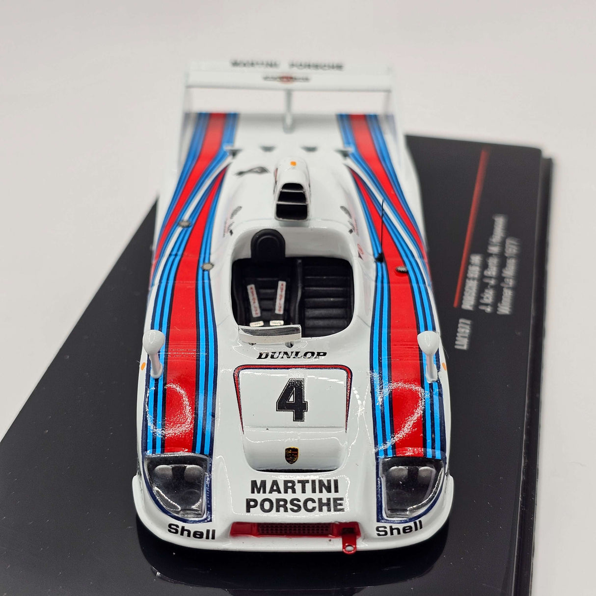 IXO Porsche 936 #4 Martini Le Mans Winner 1977 1/43 Scale LM1977