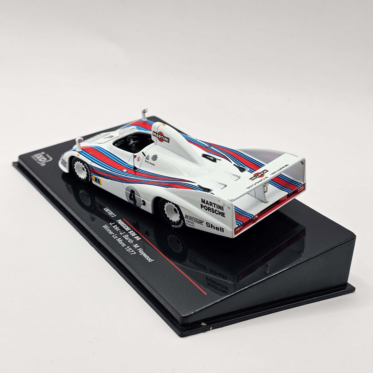 IXO Porsche 936 #4 Martini Le Mans Winner 1977 1/43 Scale LM1977