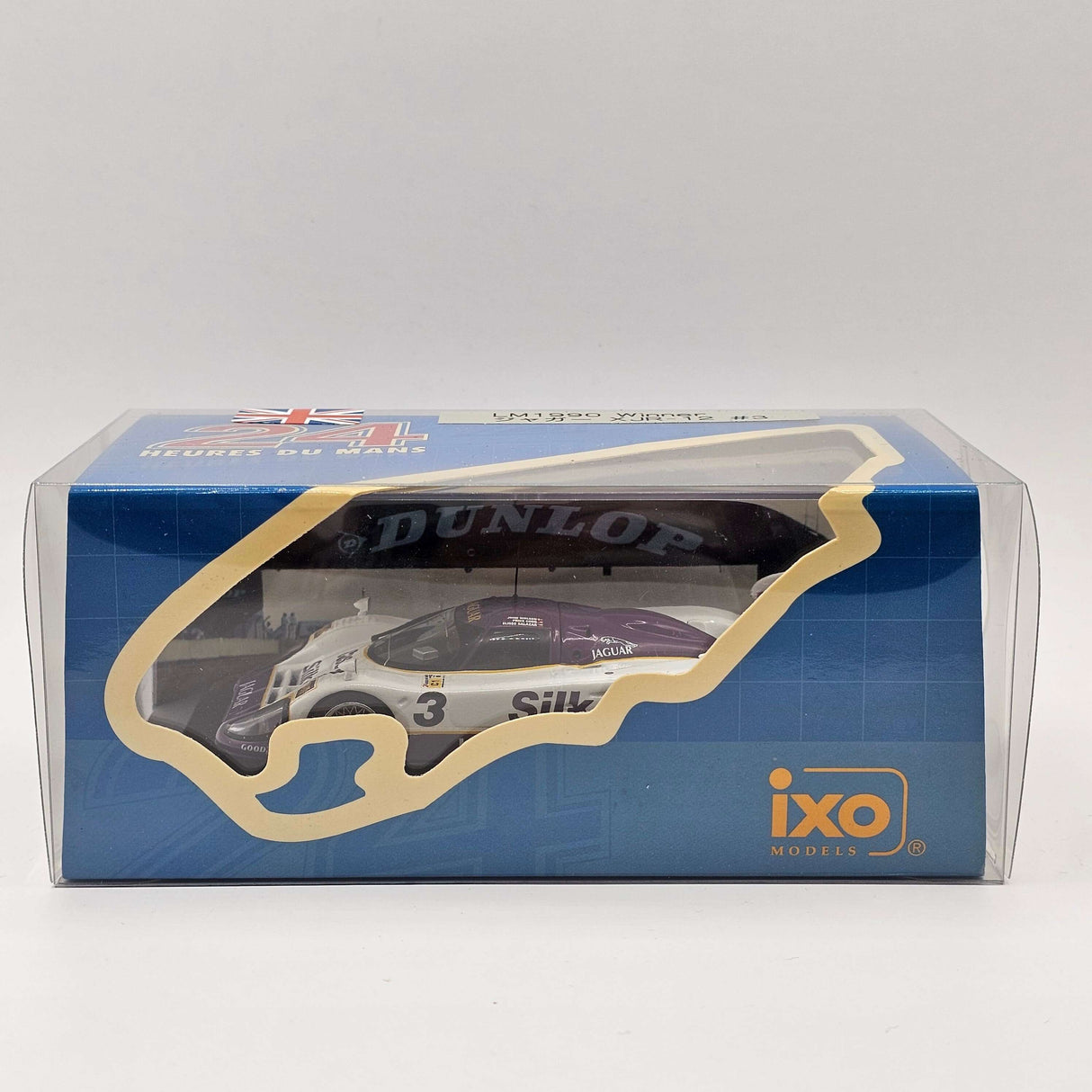 IXO Jaguar XJR-12 #3 Le Mans Winner 1990 1/43 Scale LM1990