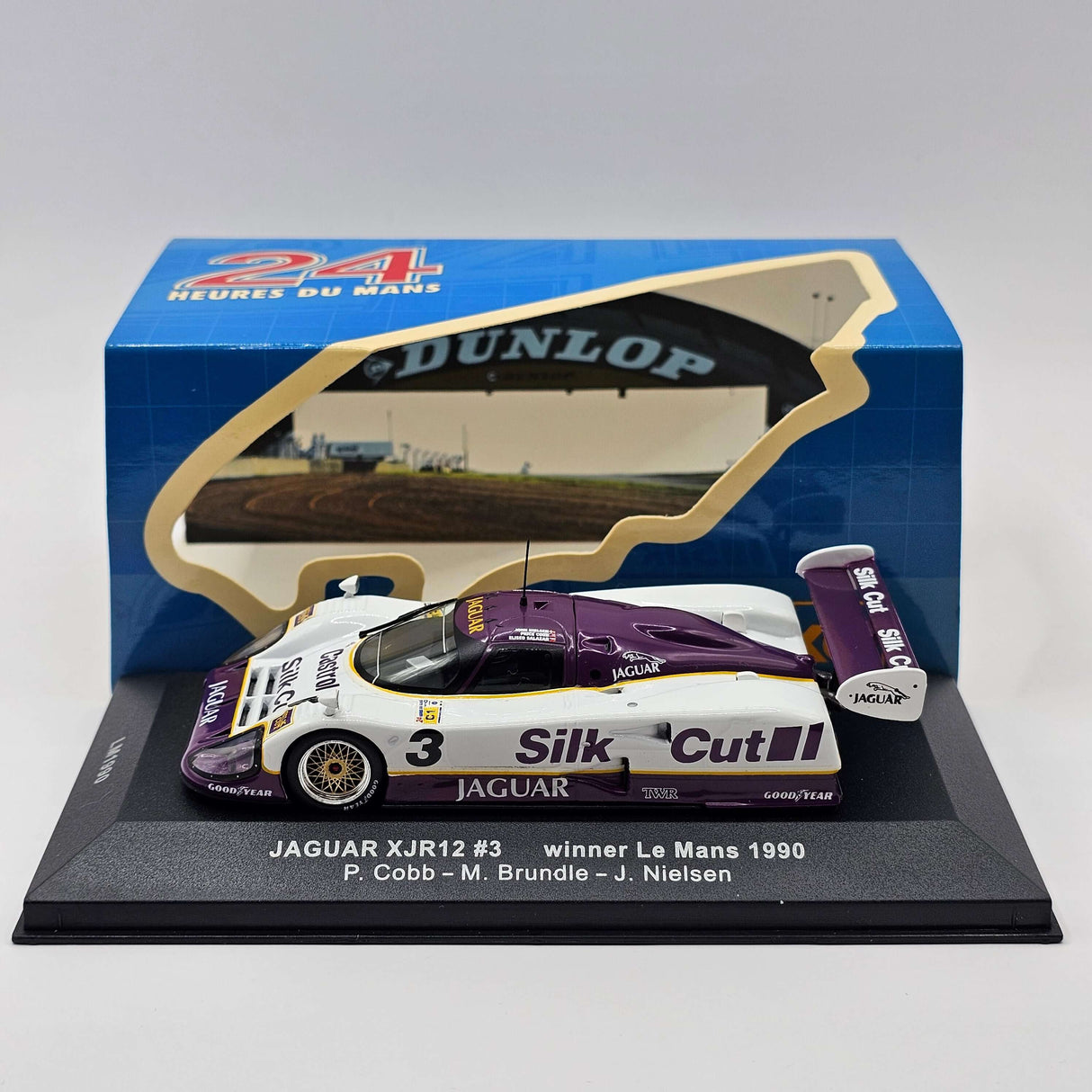 IXO Jaguar XJR-12 #3 Le Mans Winner 1990 1/43 Scale LM1990