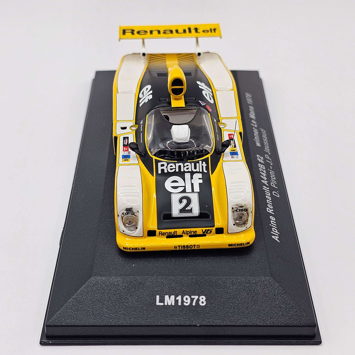 IXO Renault Alpine A 442 #2 Le Mans Winner 1978 1/43 Scale LM1978