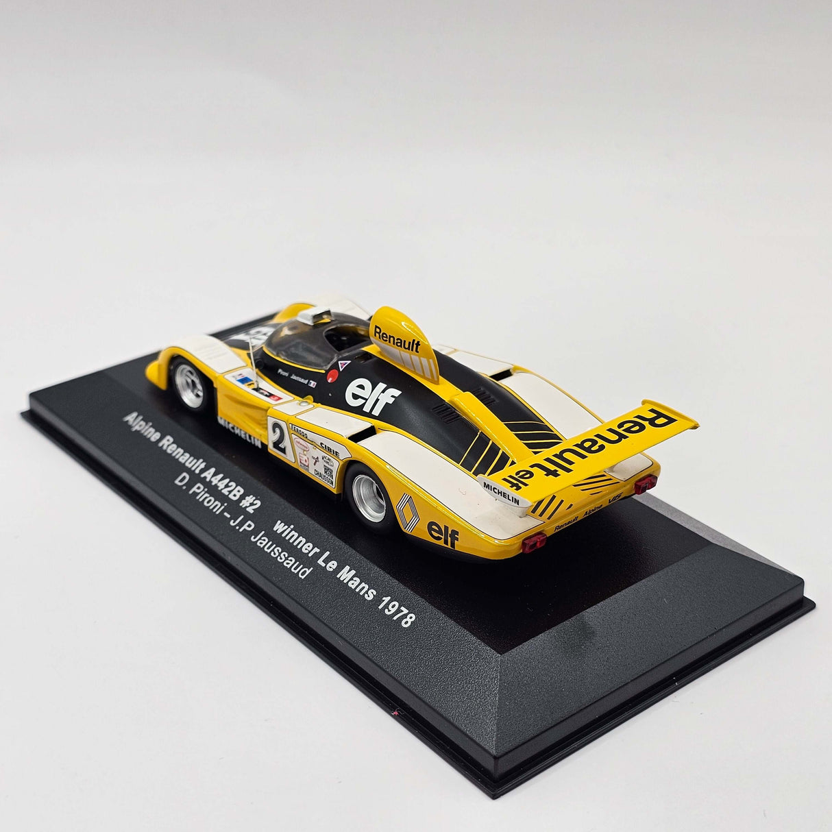 IXO Renault Alpine A 442 #2 Le Mans Winner 1978 1/43 Scale LM1978