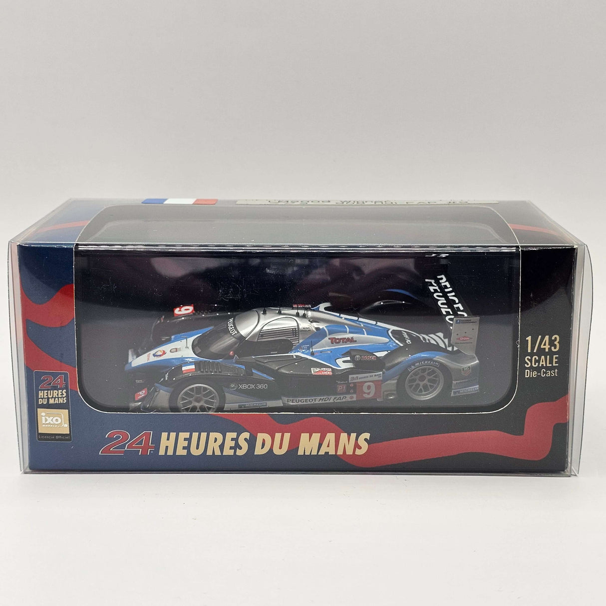 IXO Peugeot 908 HDI FAP #9 Le Mans Winner 2009 1/43 Scale LM2009