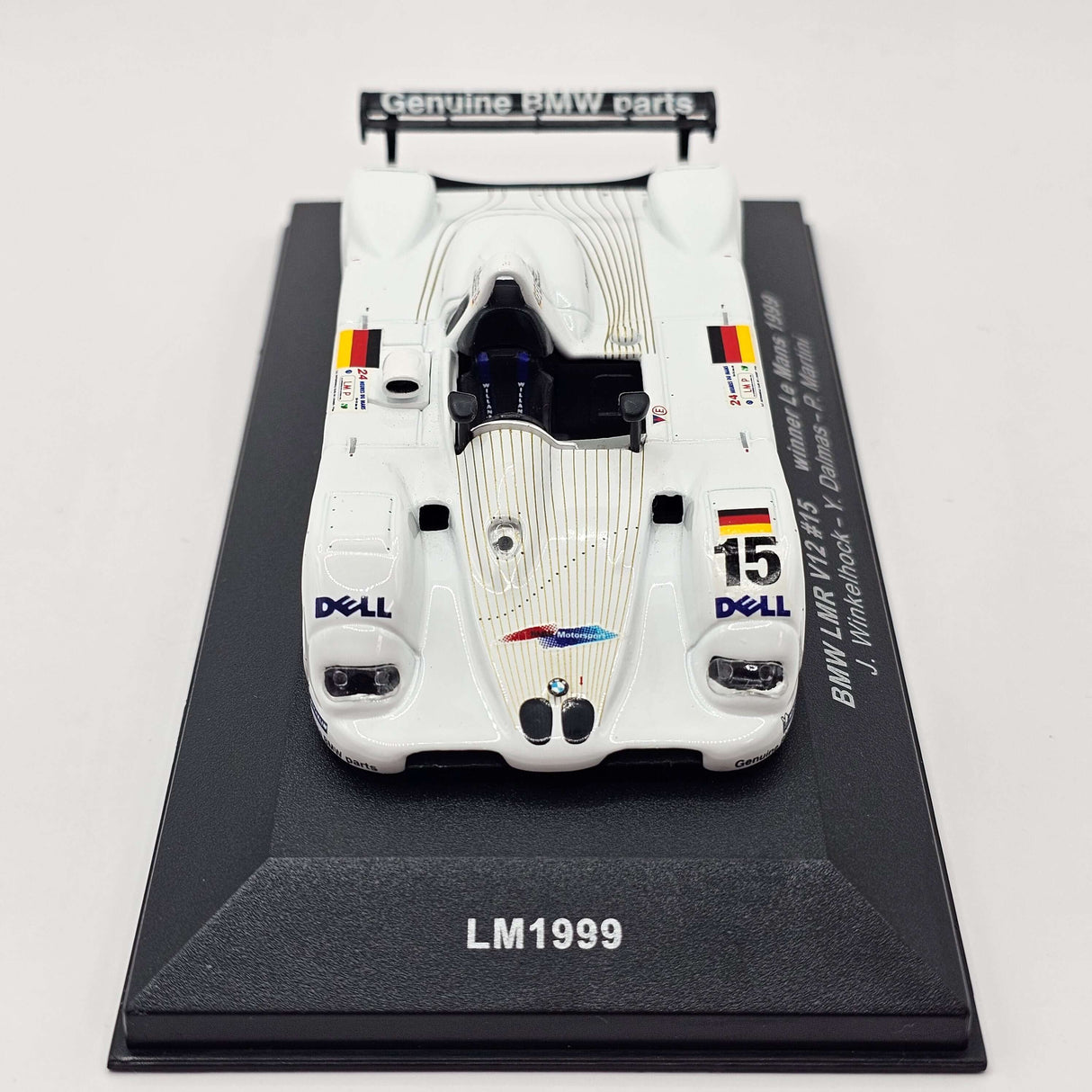 IXO BMW V12 LMR #15 Le Mans Winner 1999 1/43 Scale LM1999