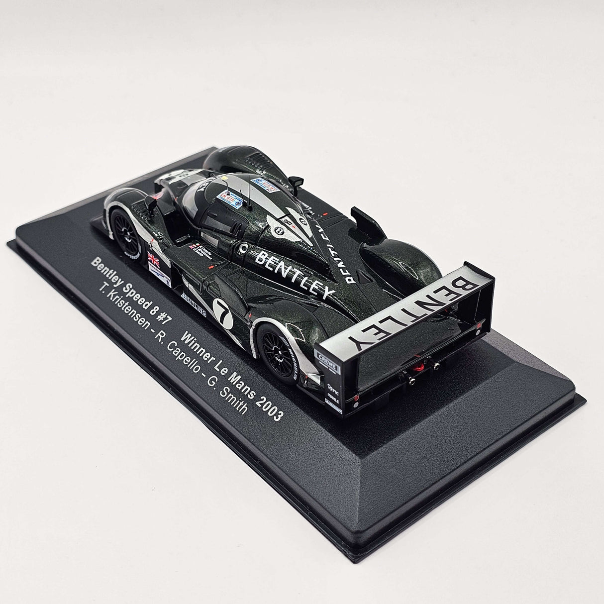 IXO Bentley Speed 8 #7 Winner 24h Le Mans 2003 Preloved 1/43 Scale