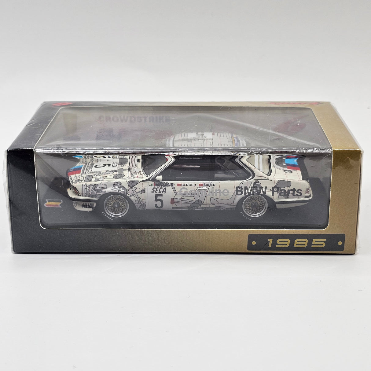 Spark BMW 635 CSI #5 Winner 24H Spa 1985 1/43 Scale