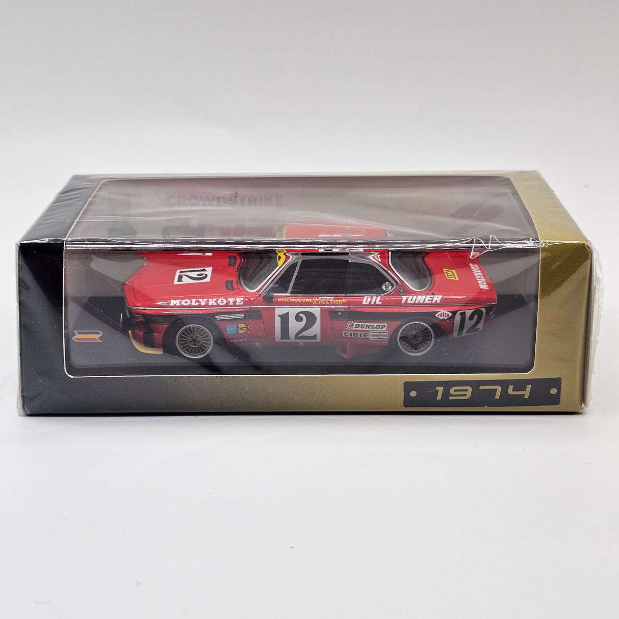 Spark BMW 3.0 CSI #12 Winner 24H Spa 1974 1/43 Scale
