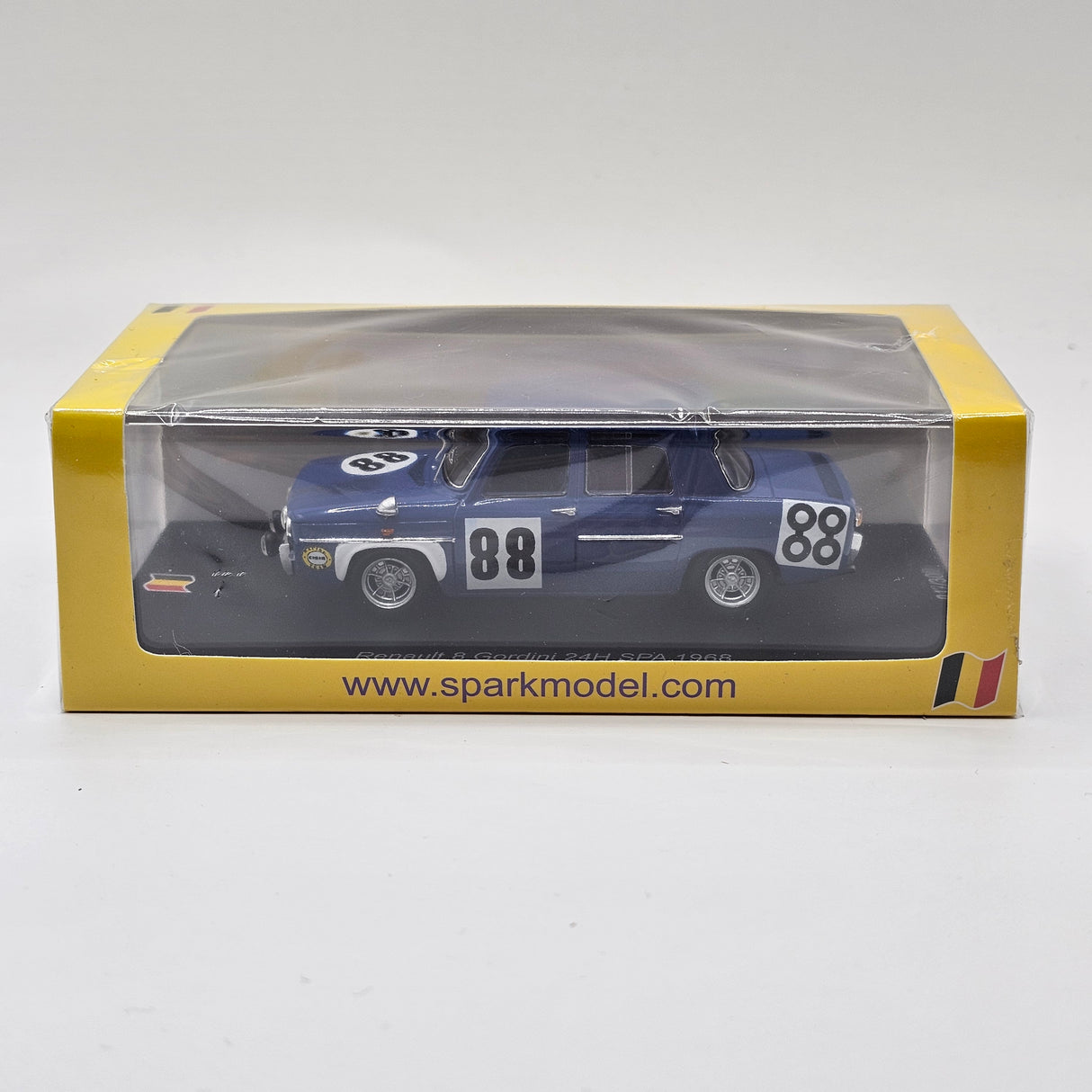 Spark Renault 8 Gordini #88 27th 24H Spa 1968 Limited 300 Pieces 1/43 Scale