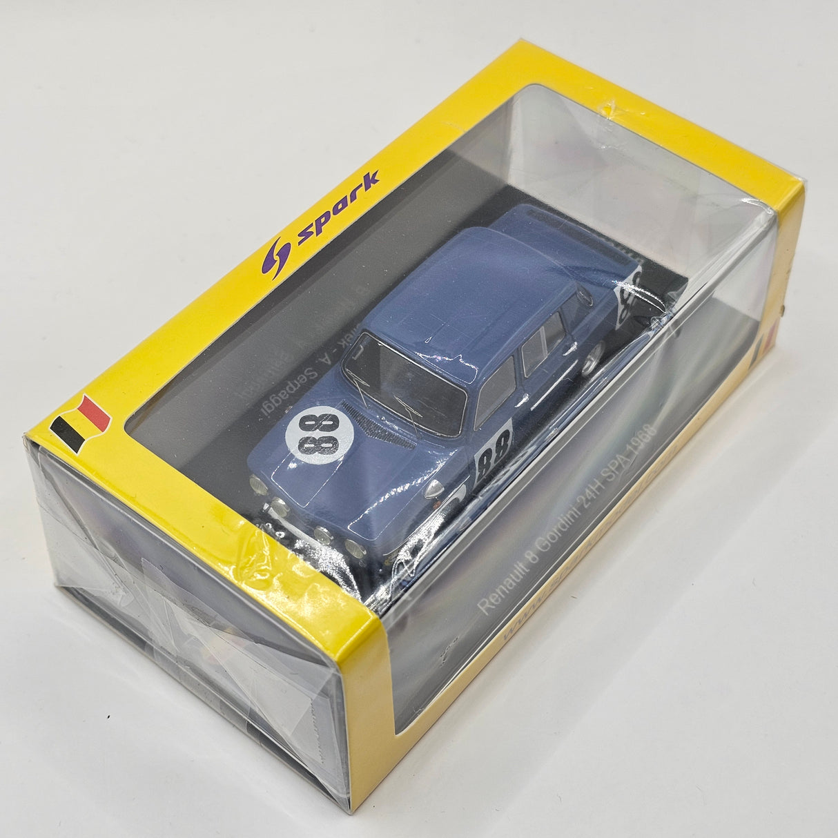 Spark Renault 8 Gordini #88 27th 24H Spa 1968 Limited 300 Pieces 1/43 Scale