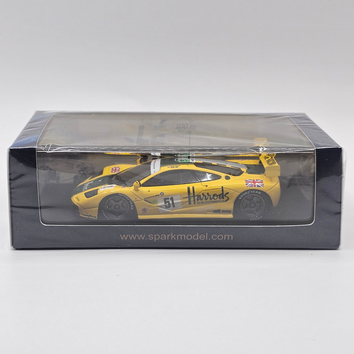 Spark McLaren F1 GTR #51 Mach One Racing 3rd Le Mans 1995 1/43 Scale