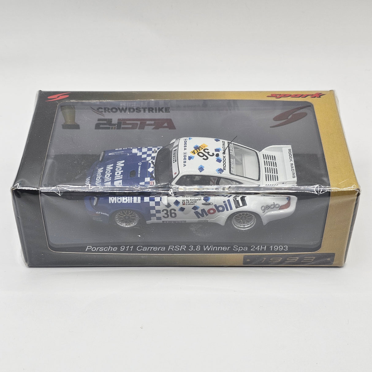 Spark Porsche 911 Carrera RSR 3.8 #36 Winner 24H Spa 1993 1/43 Scale