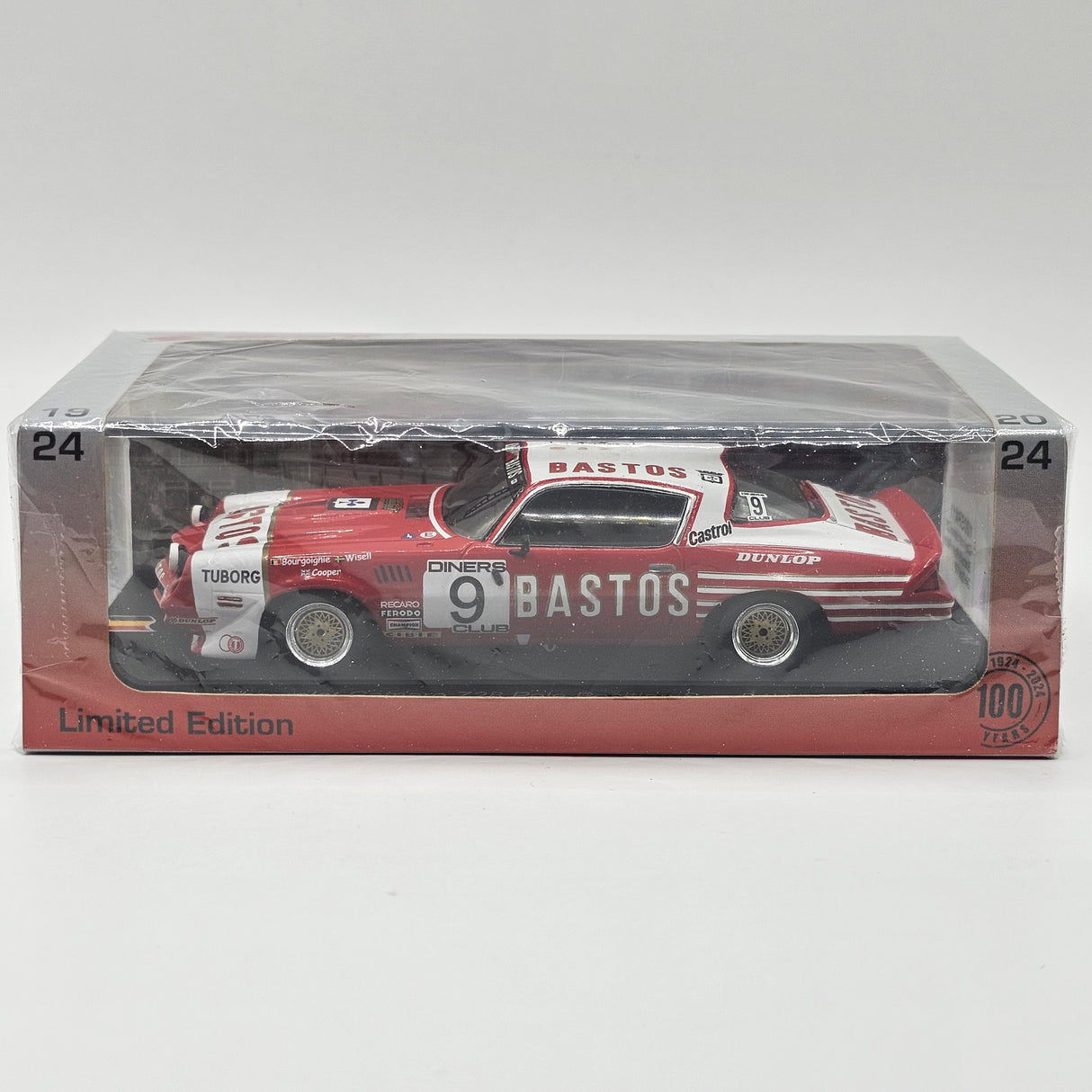 Spark Chevrolet Camaro Z28 #9 Bastos 24H Spa 1981 1/43 Scale