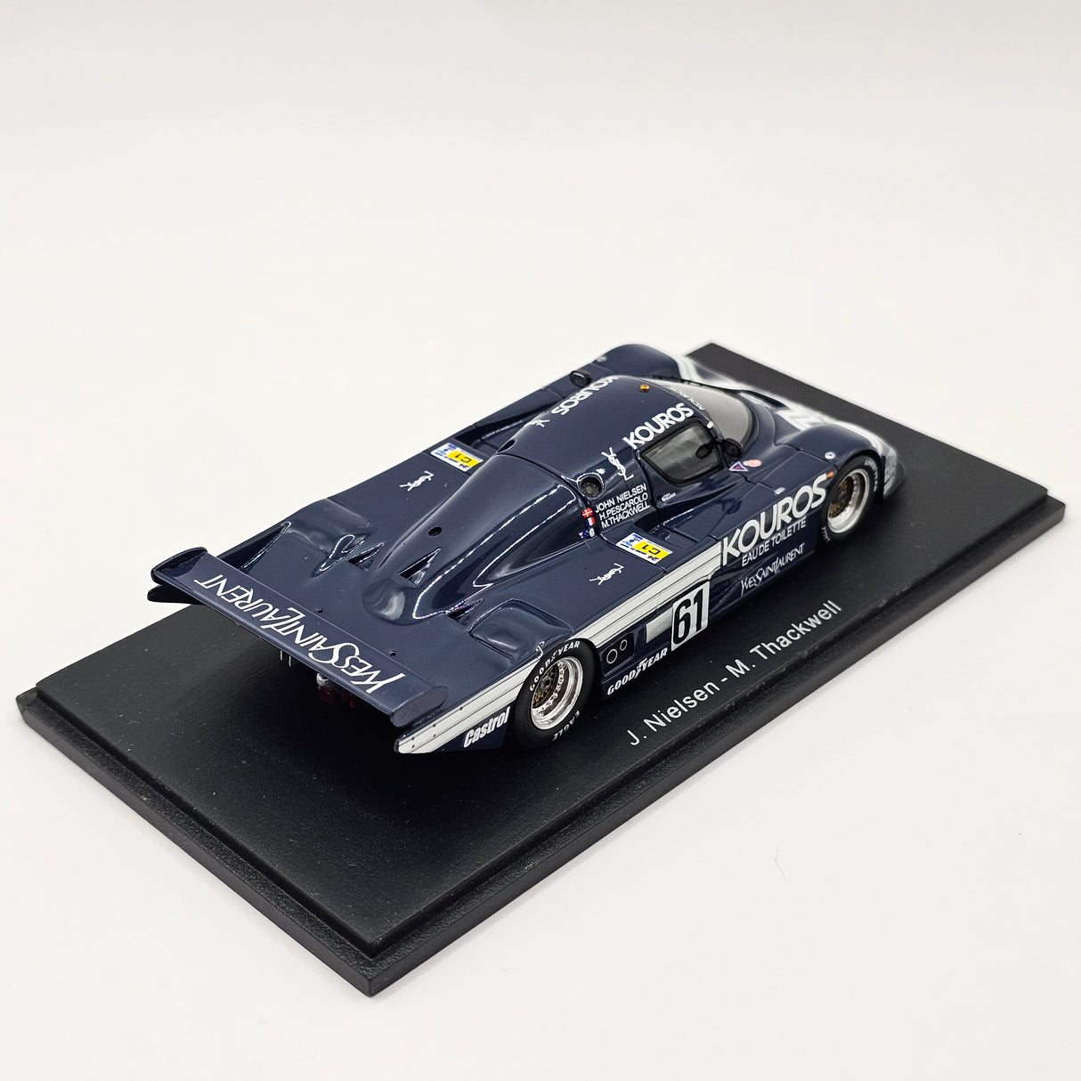 Spark Sauber Mercedes C8 #61 Kouros Racing Le Mans 1986 1/43 Scale