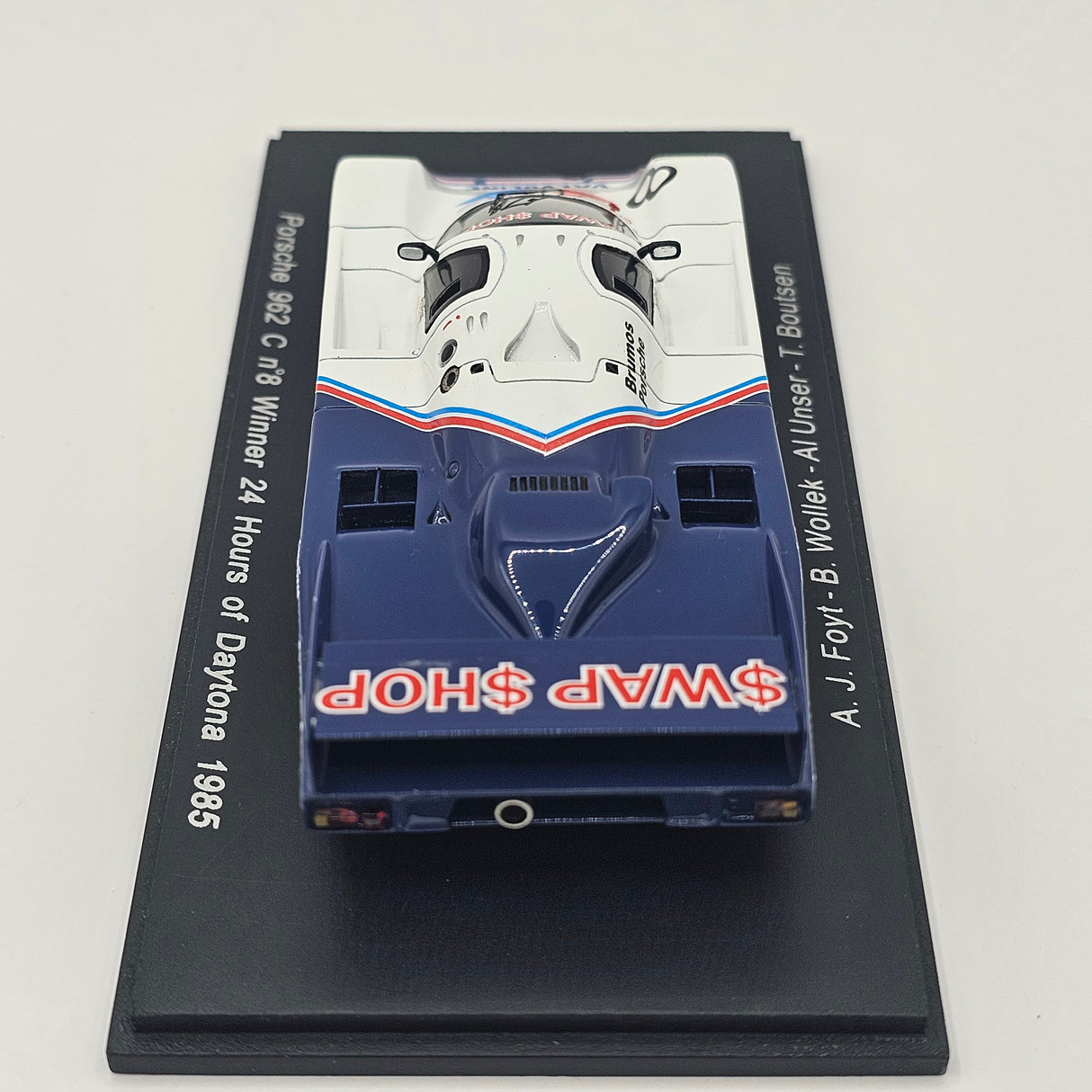 Spark Porsche 962C #8 Team Henn's Swap Shop Winner 24h Daytona 1985 1/43 Scale