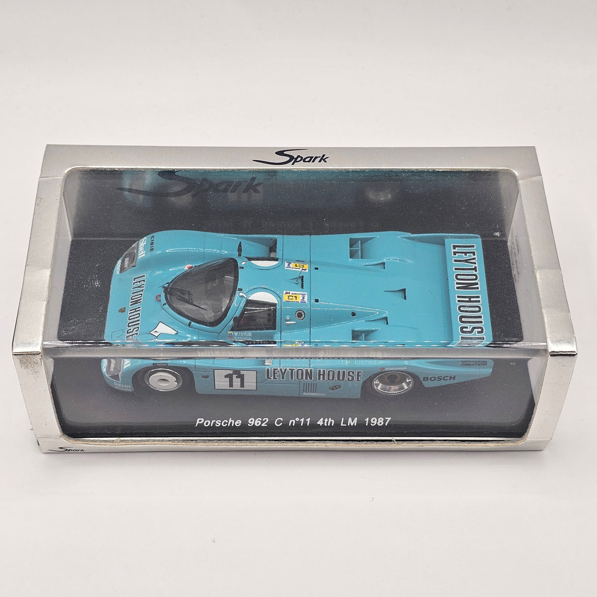 Spark Porsche 962C #11 Leyton House 4th Le Mans 1987 1/43 Scale