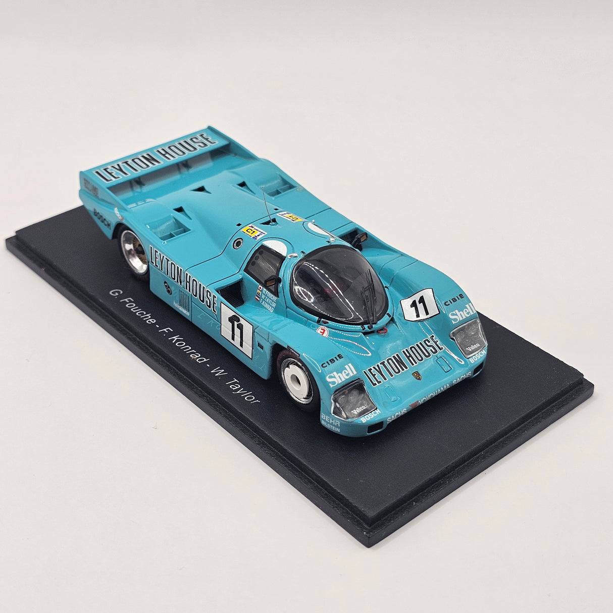 Spark Porsche 962C #11 Leyton House 4th Le Mans 1987 1/43 Scale