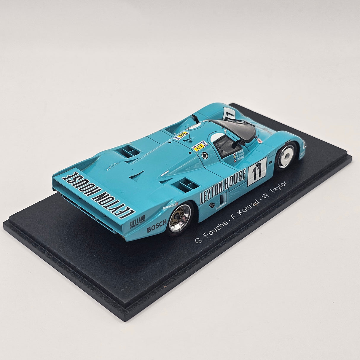Spark Porsche 962C #11 Leyton House 4th Le Mans 1987 1/43 Scale