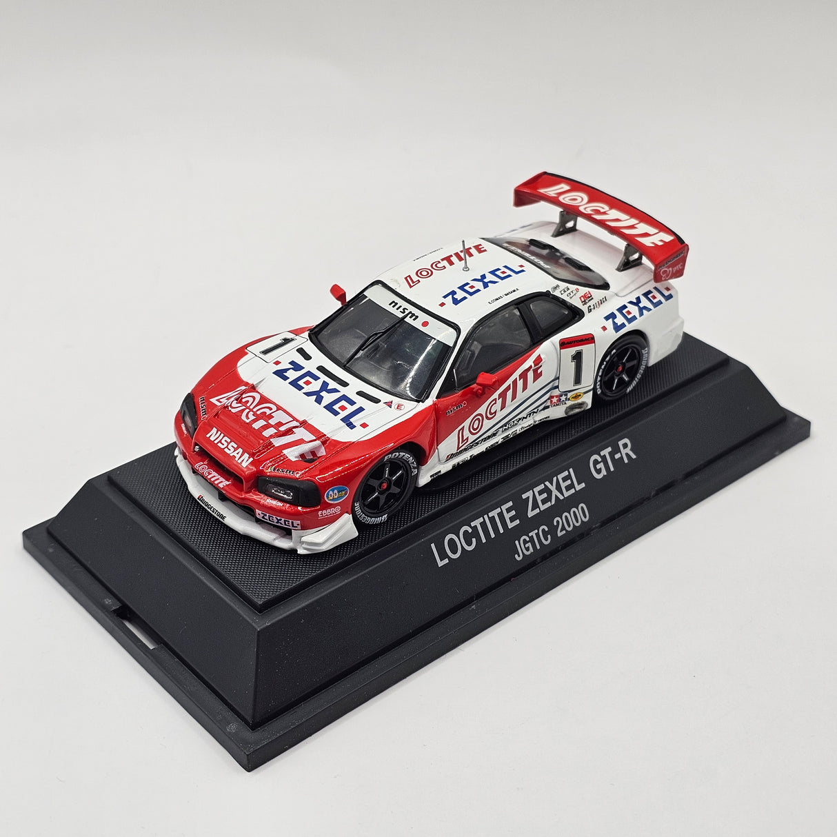 EBBRO Nissan Nismo Skyline GT-R R34 #1 Loctite Zexel JGTC GT500 2000 1/43 Scale