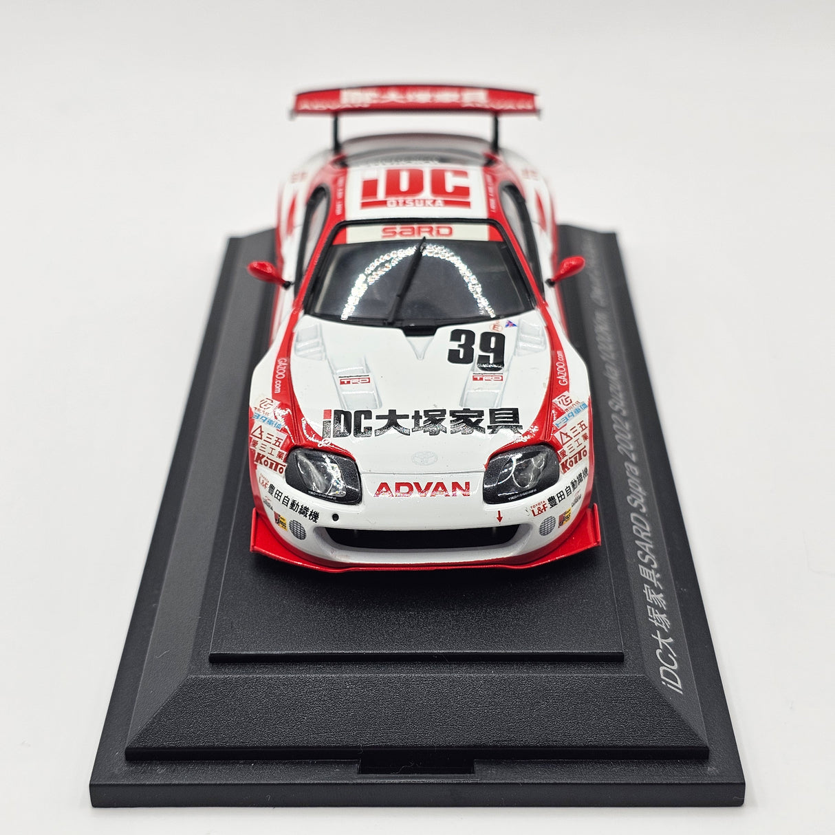 EBBRO Toyota Supra #39 SARD Suzuka 1000KM 2002 1/43 Scale