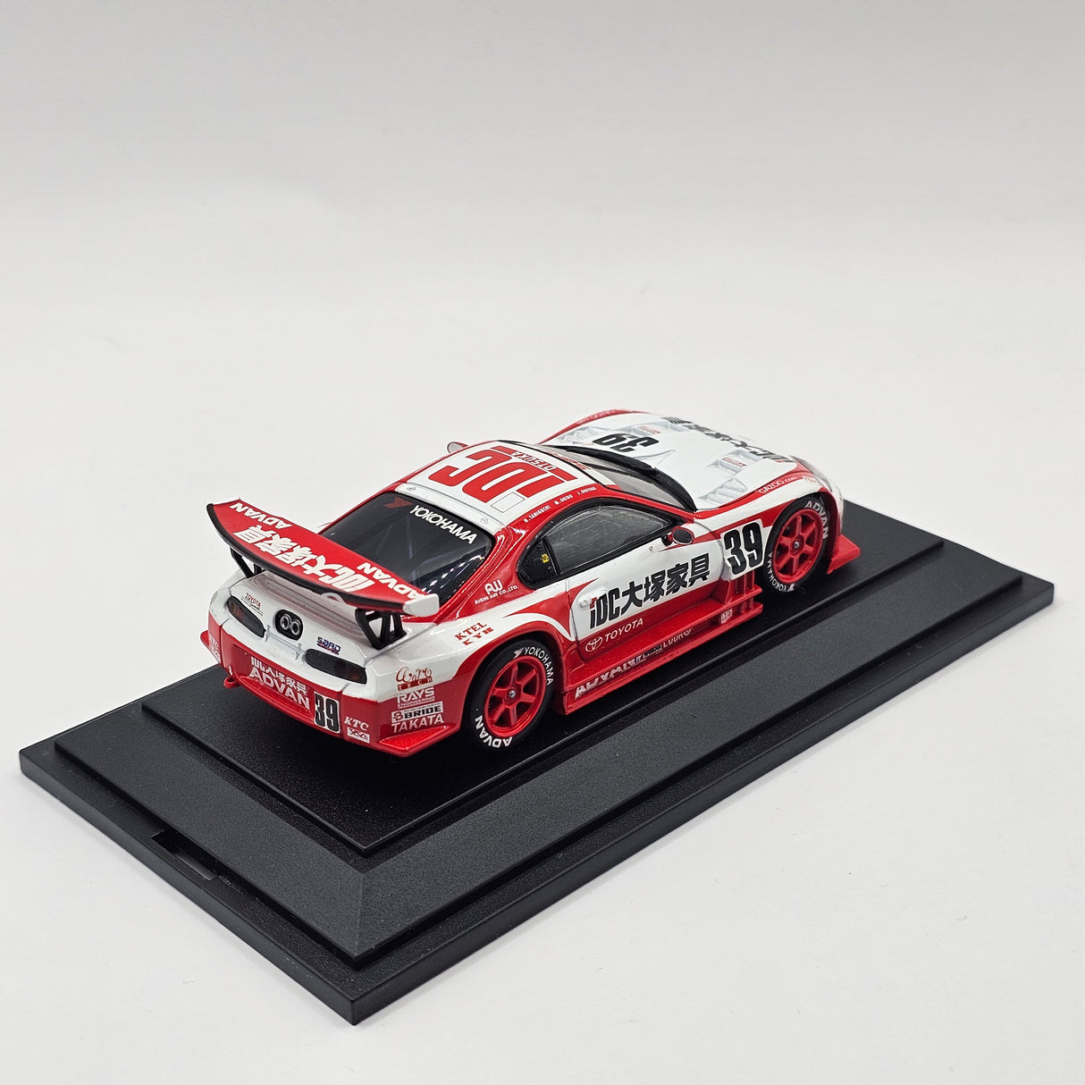 EBBRO Toyota Supra #39 SARD Suzuka 1000KM 2002 1/43 Scale