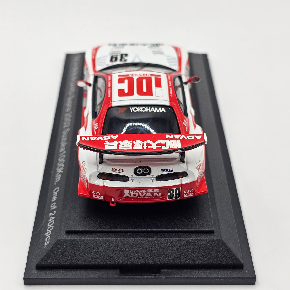 EBBRO Toyota Supra #39 SARD Suzuka 1000KM 2002 1/43 Scale
