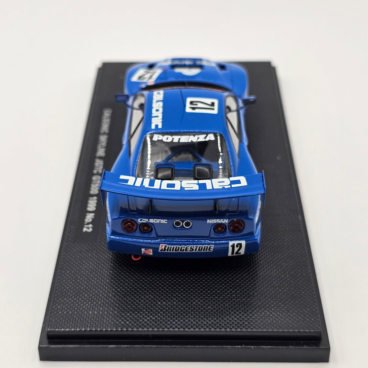 EBBRO Nissan Skyline R34 GT-R #12 Calsonic JGTC GT500 1999 Resin Collection 1/43 Scale