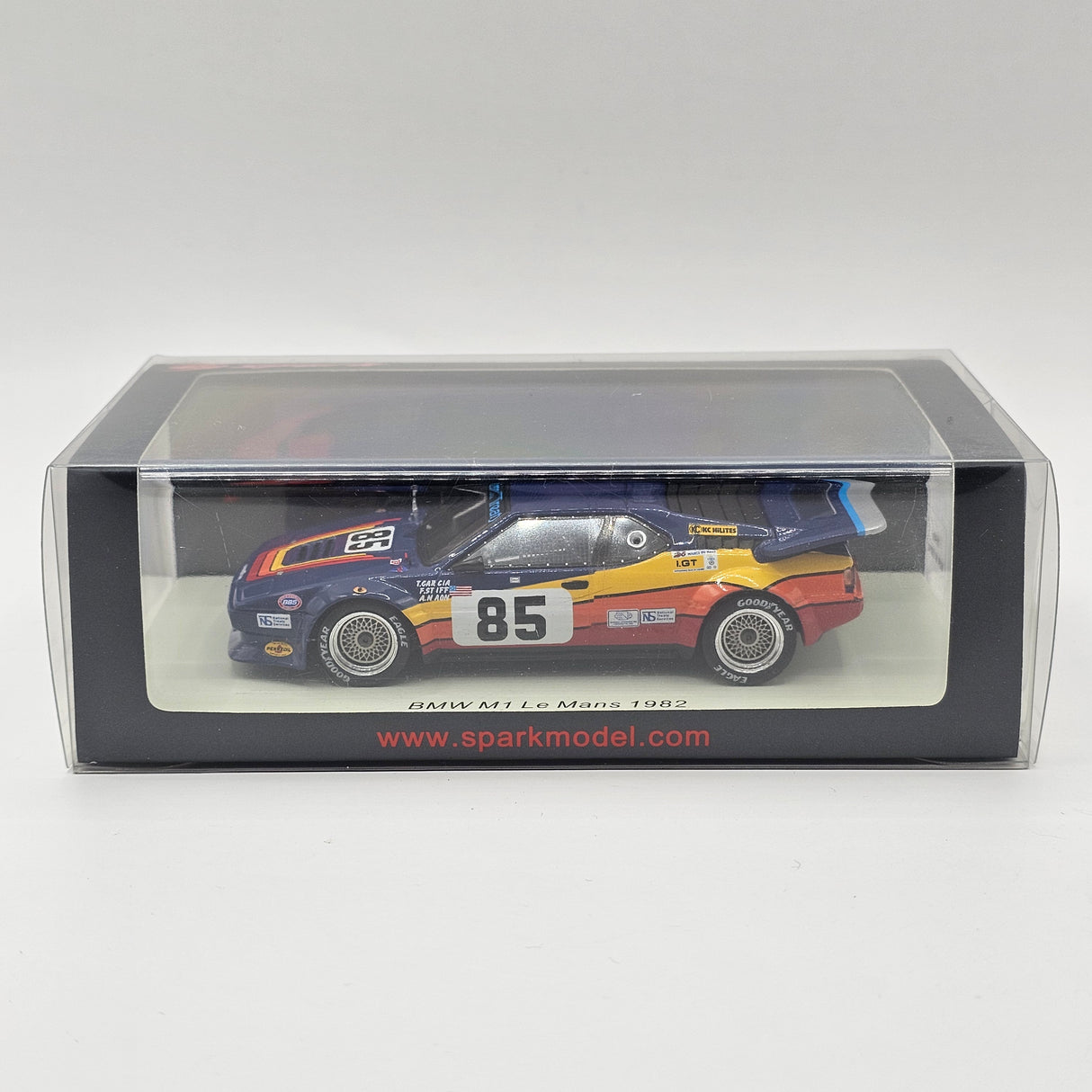 Spark BMW M1 #85 Le Mans 1982 1/43 Scale S6406