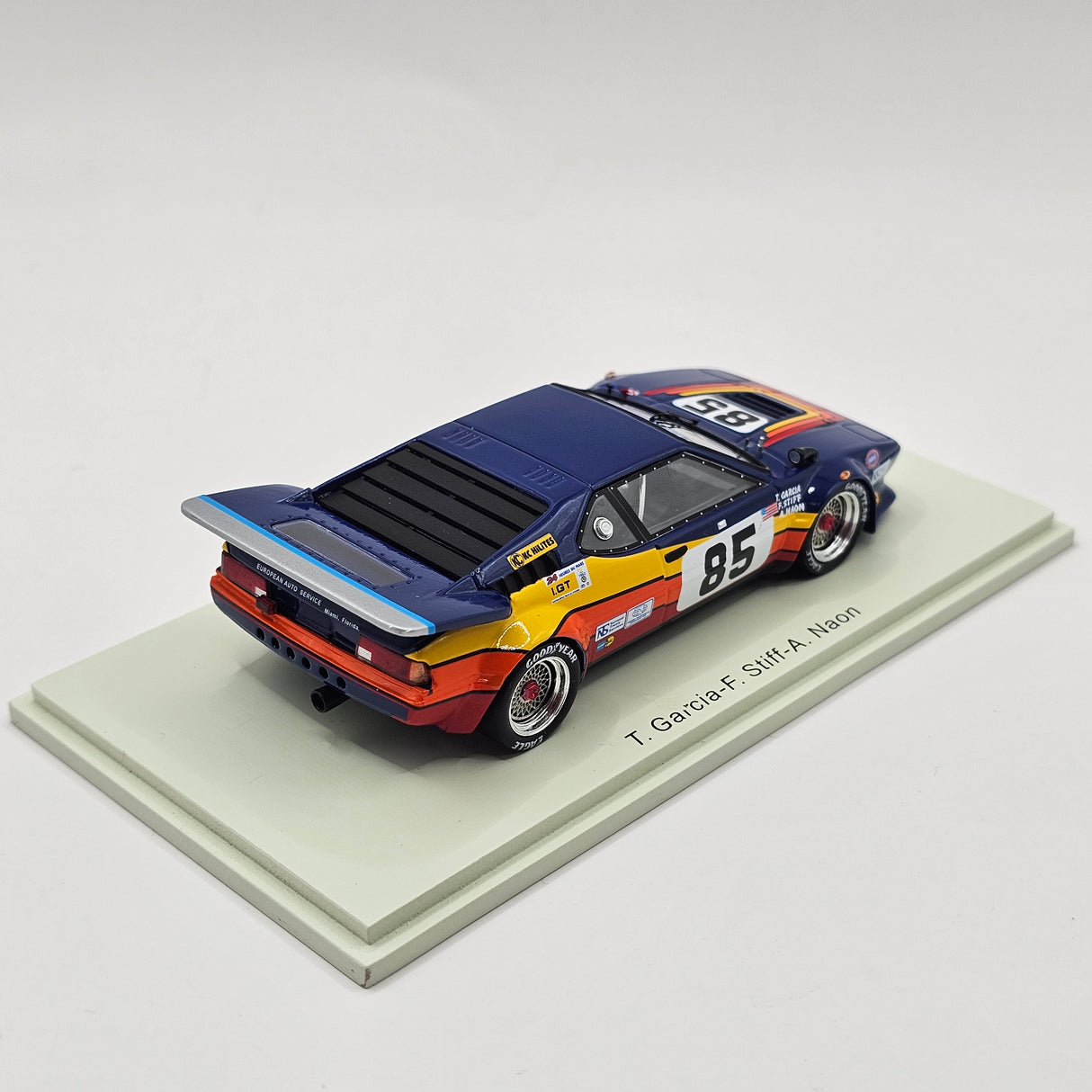 Spark BMW M1 #85 Le Mans 1982 1/43 Scale S6406