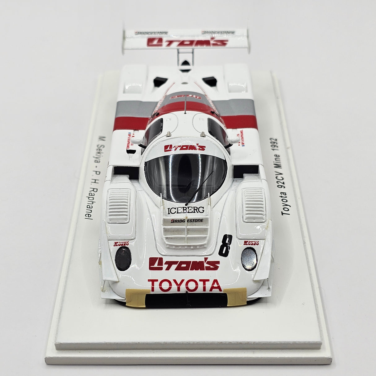 Spark Toyota 92C-V #8 Tom's JSPC 500KM Mine 1992 1/43 Scale